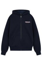 Lucky Thirteen Charise Zip Front Hoodie Navy