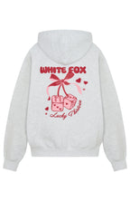 Lucky Thirteen Cheyenne Oversized Hoodie Grey Marle