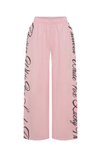 Lucky Thirteen Shaya Wide Leg Sweatpants Soft Pink