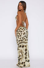 Luminous Maxi Skirt Gilded Touch