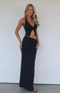 Made You Look Maxi Skirt Black