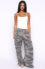 Make Me Promises Pants Camo Print