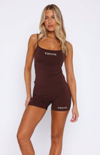 Maybe We Can Try Bike Shorts Chocolate