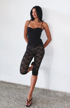 Moonlight Dance Bustier Black