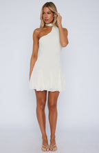 Moonlit Desire Mini Dress Off White