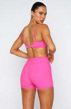 Motivate You Sports Bra Bubblegum