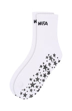 No Slowing Down Grip Socks White/Black