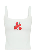On The Vine Tank Top White