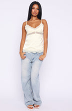 Palm Dreams Top Cream