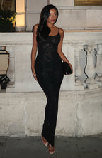 Late Night Love Maxi Dress Black