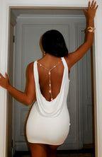 Heartcore Mini Dress Cream