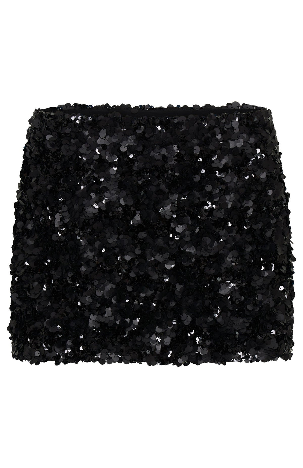Party Mode Sequin Mini Skirt Black