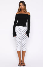 Perfect Night Long Sleeve Top Black