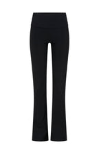 Progression Foldover Flare Leggings Black