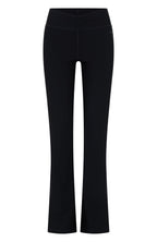 Revival High Waisted Flare Leggings Black