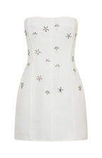 Savage Lust Strapless Mini Dress White