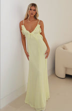 Self Sabotage Maxi Dress Lemon