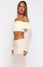 Send Me The Location Top Cream