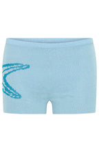 She's A Star Knit Shorts Azure