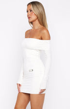 Show Me How Mini Dress Off White