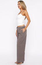 Starlight Riot Low Rise Pants Mocha