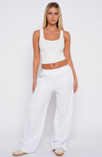 Stuck In The City Track Pants White