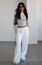 Stuck In The City Track Pants White