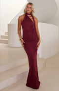 Sugar High Maxi Dress Burgundy