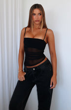 Sugar Honey Top Black