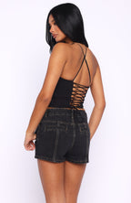 Sunbliss Halter Top Black