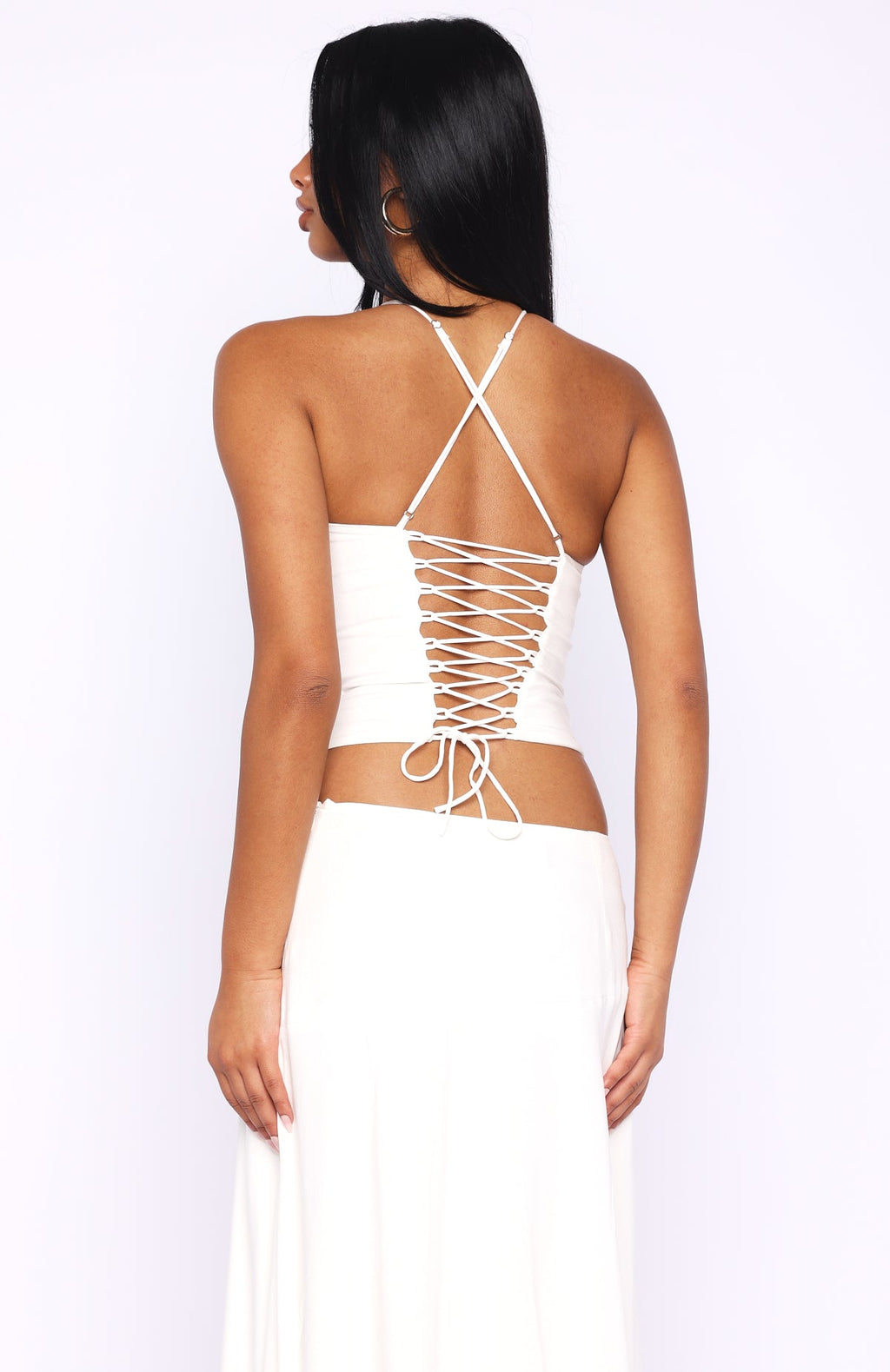 Sunbliss Halter Top White