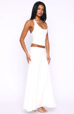 Sunbliss Maxi Skirt White