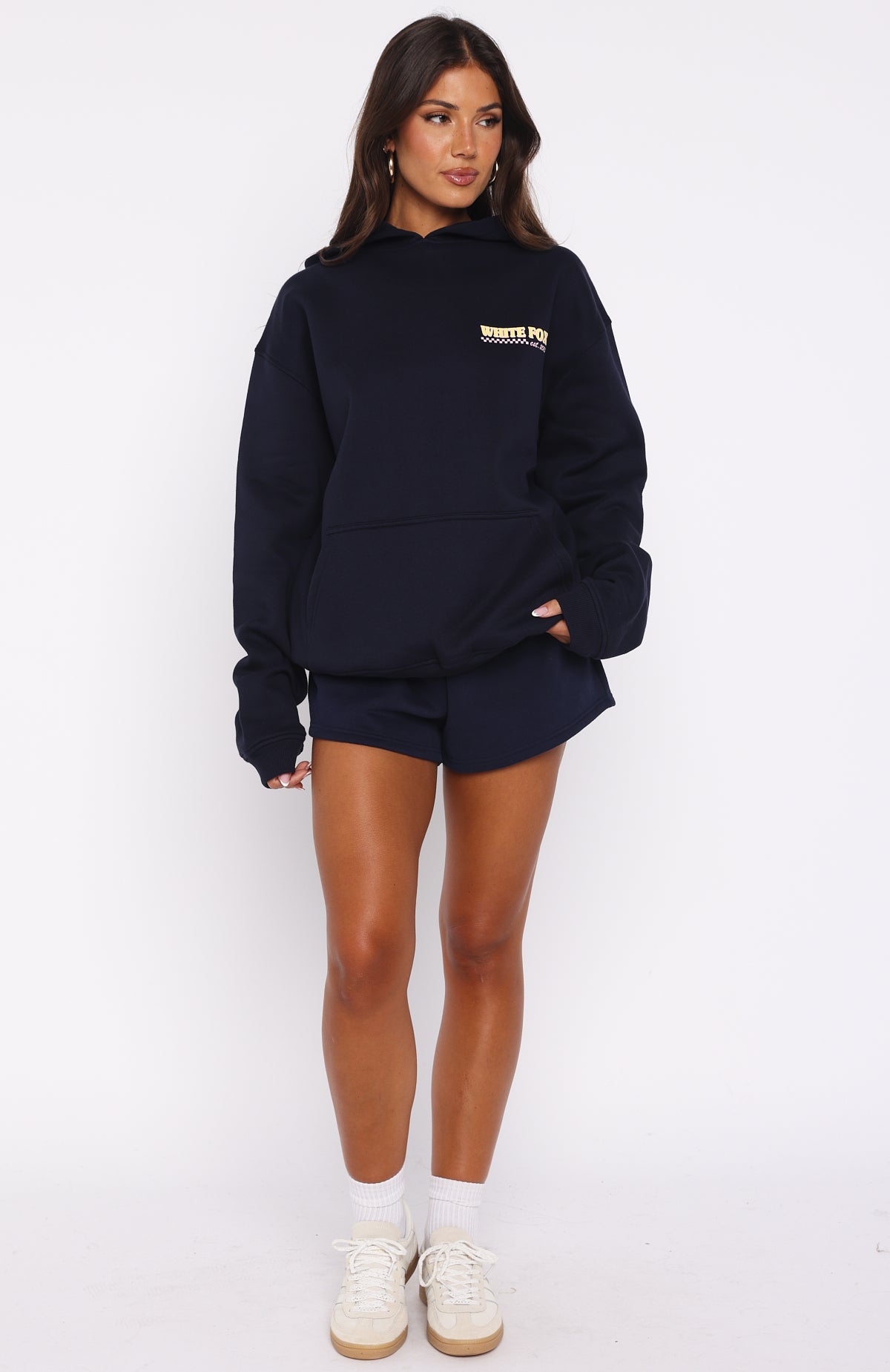 Sweeter Nights Oversized Hoodie Navy