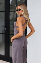 Take A Stance Top Charcoal