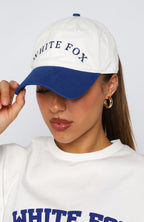 Talking Over You Cap White/Blue