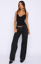 Tell Me I'm Wrong Bustier Black