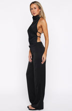 Time Passes Dress Pants Black