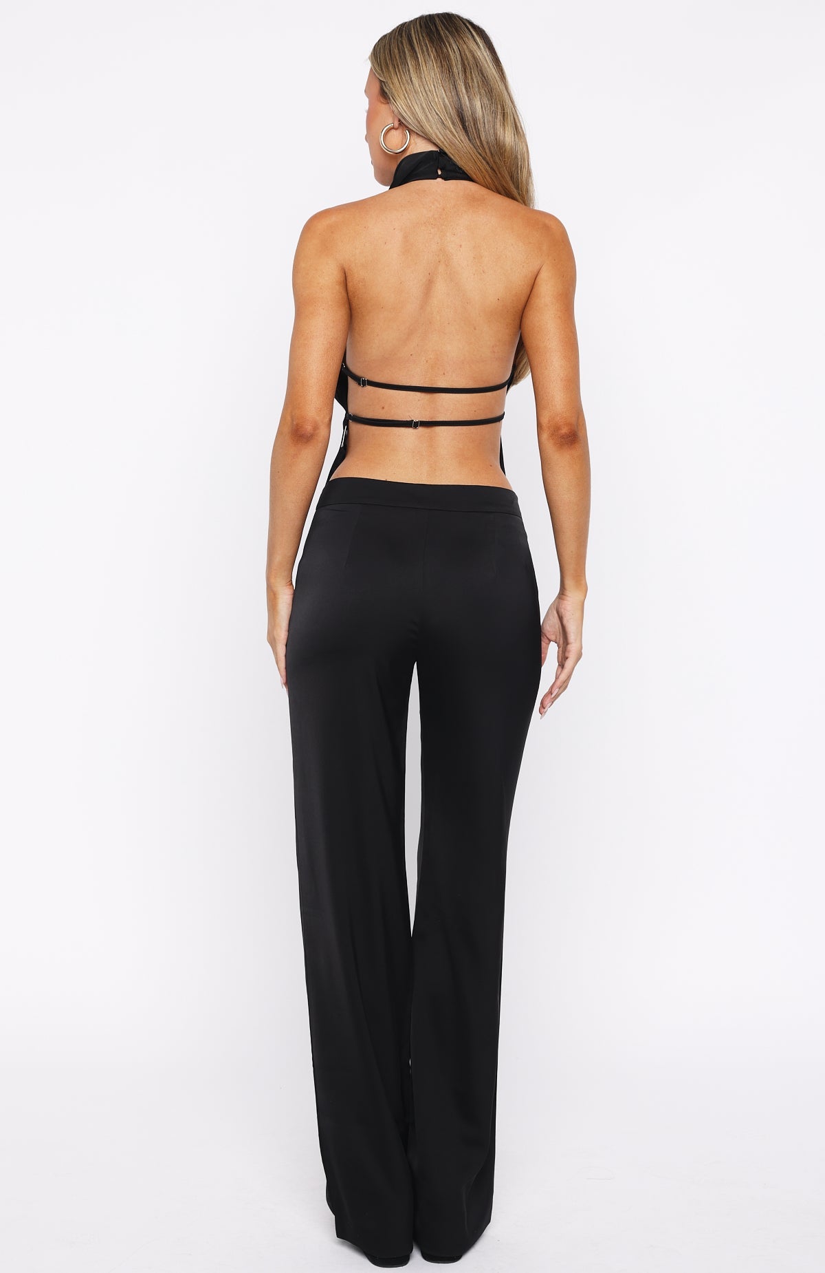 Time Passes Dress Pants Black