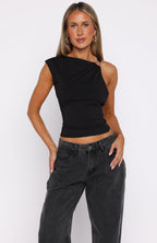 Time To Forget Top Black