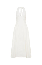Tinsel Trouble Halter Midi Dress White