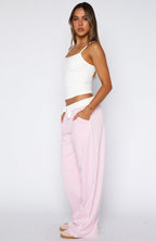 True Feelings Wide Leg Pants Baby Pink