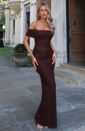 Unwritten Chapters Maxi Dress Chocolate