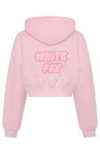 Vol. 1 Cropped Zip Front Hoodie Posy