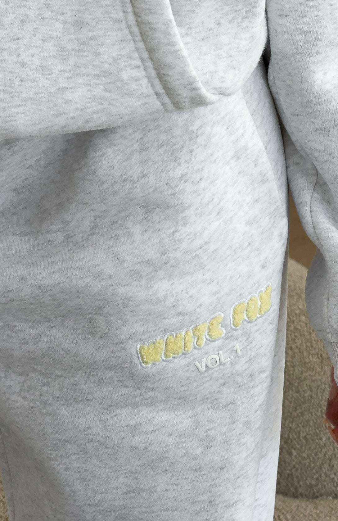 Vol. 1 Wide Leg Sweatpants Grey Marle