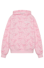 Vol. 1 Oversized Printed Hoodie Posy Bow