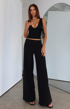 Walk With You Pants Black