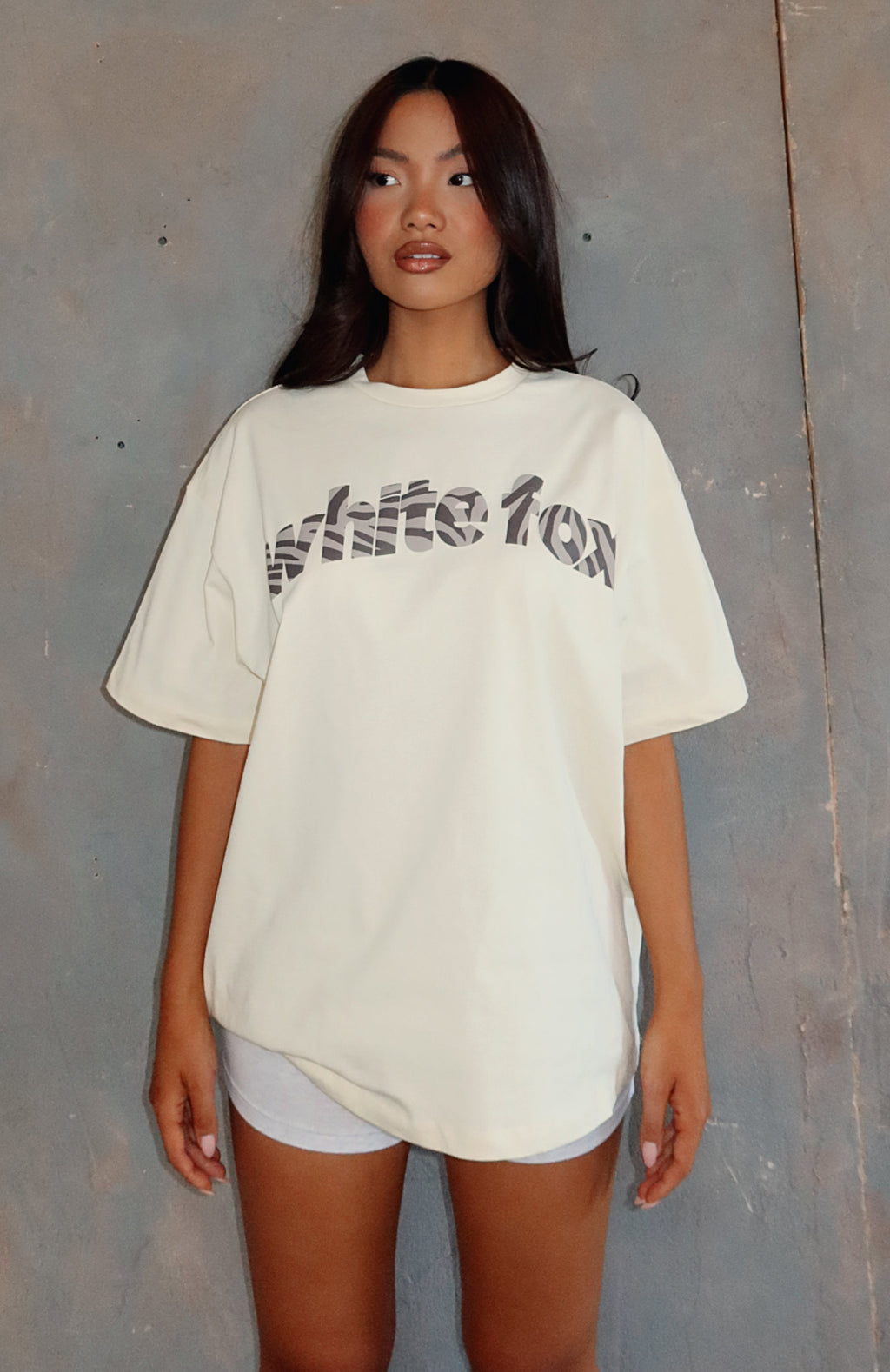 From The Archives Maya Oversized Tee Lemon