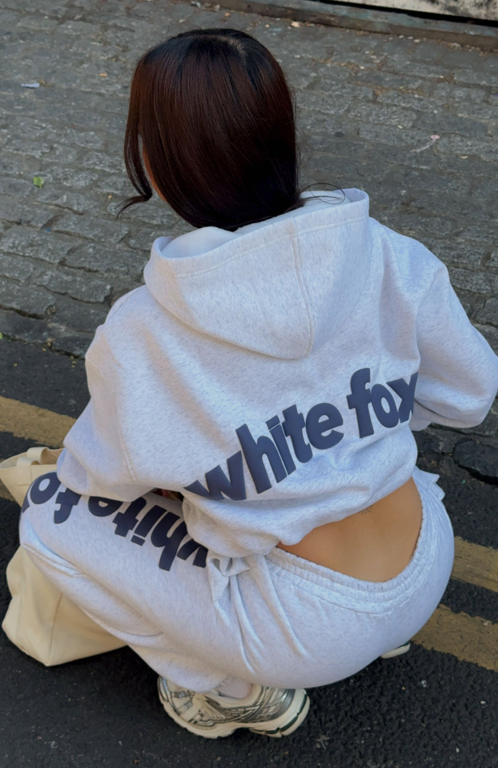 From The Archives Freya Oversized Hoodie Grey Marle