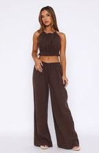 Take Me Away Pant Chocolate