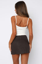 The Right One Mini Skort Espresso
